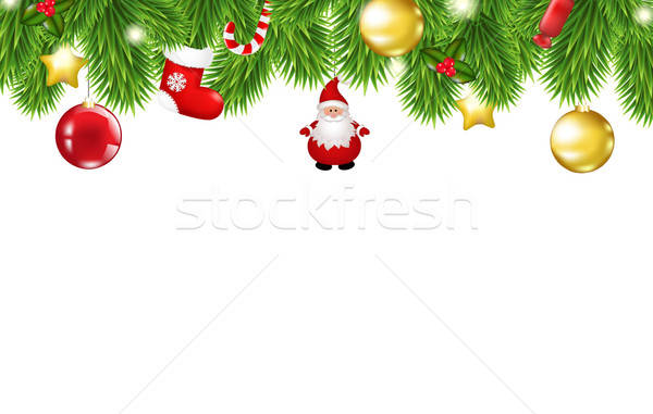 Karácsony váz gradiens háló háttér keret Stock fotó © barbaliss