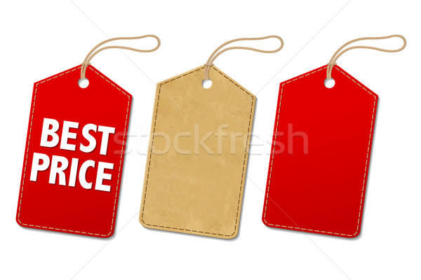 Sale Tags Set Stock photo © barbaliss
