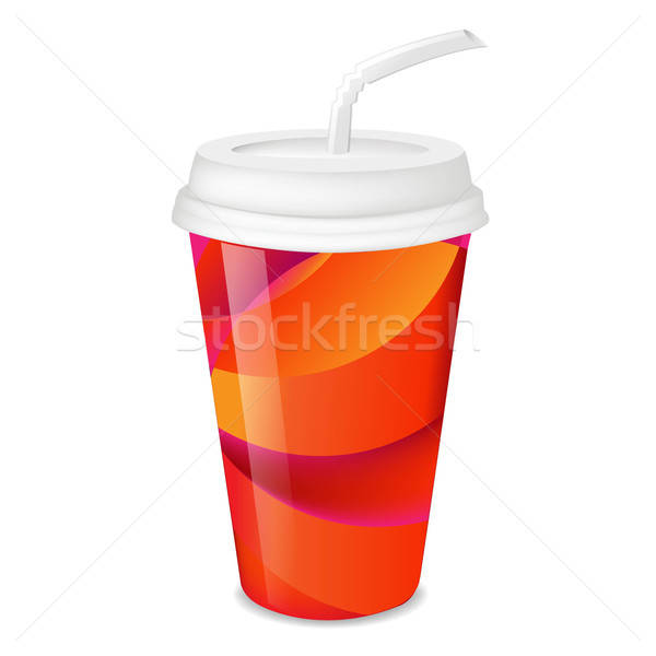 Colorful Paper Glass Stock photo © barbaliss