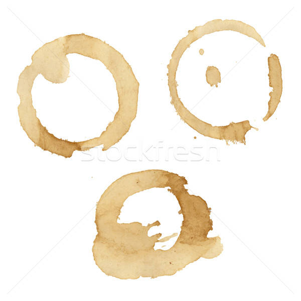 Coffee Stains Set Stock photo © barbaliss