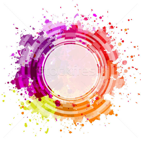 Colorful Blot Background Stock photo © barbaliss