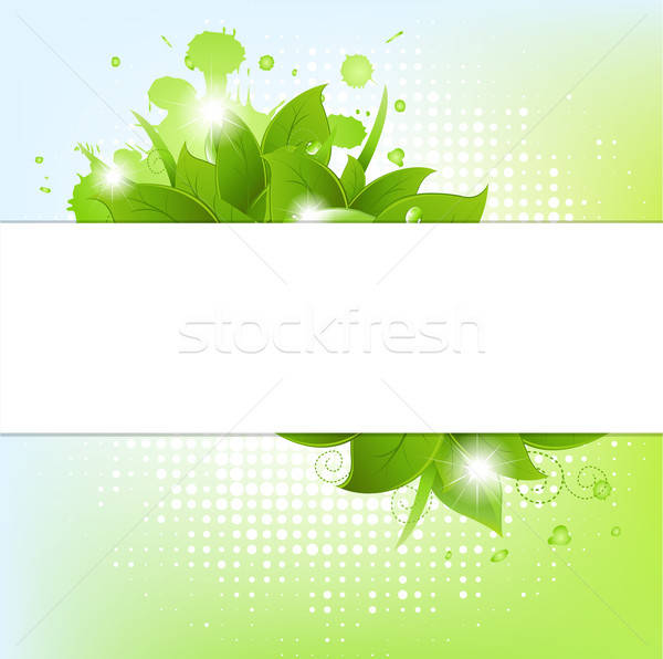 Stock photo: Abstract Background With Blots