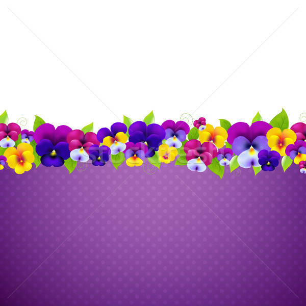 Foto stock: Cartaz · colorido · gradiente · flor · primavera