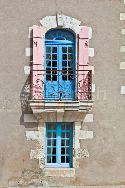 Oldfashioned window with balcony Stock photo © BarbaraNeveu