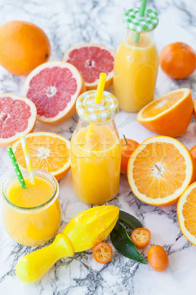 Juice made from fresh citrus fruits Stock photo © BarbaraNeveu