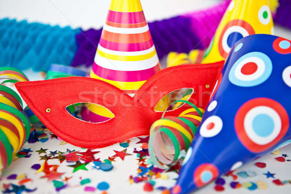 Colorful party props Stock photo © BarbaraNeveu