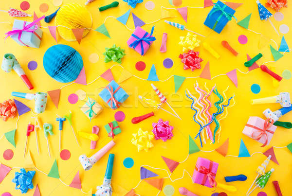 Colorful party props Stock photo © BarbaraNeveu