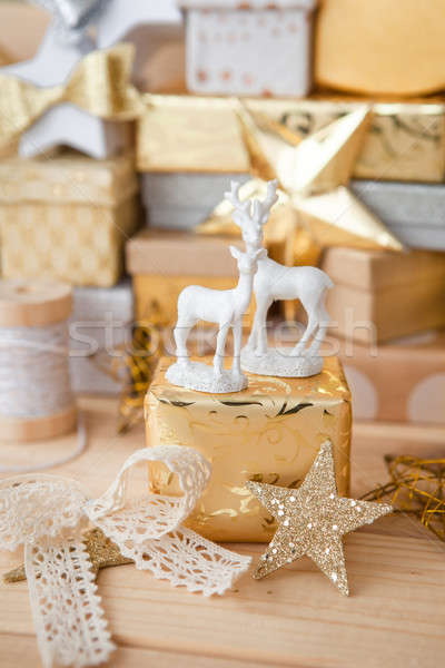 Little presents for christmas Stock photo © BarbaraNeveu