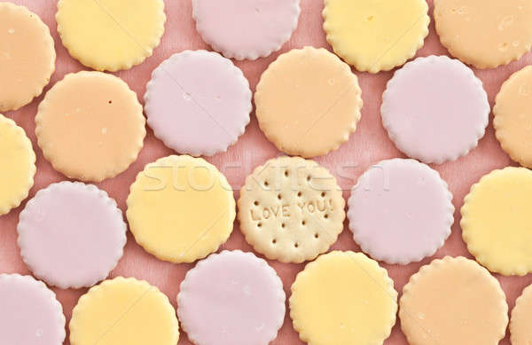Cookies with colorful frosting Stock photo © BarbaraNeveu