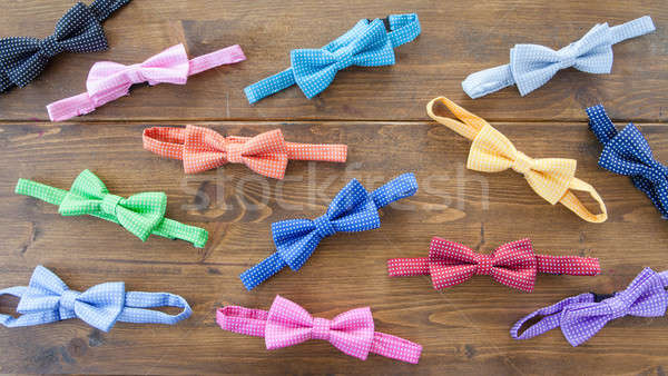Variety of colorful bow tie Stock photo © BarbaraNeveu