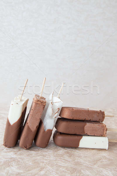 Ice cream popsicles Stock photo © BarbaraNeveu