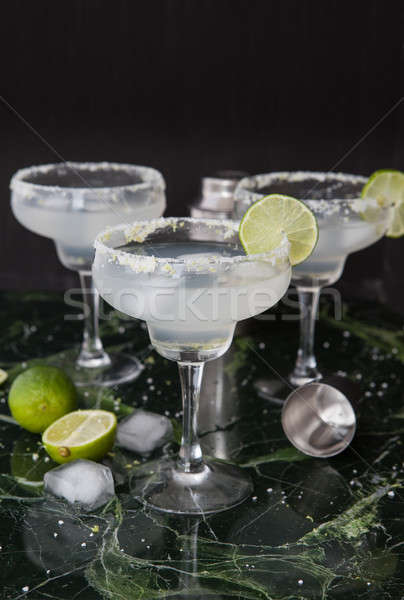 Ice cold Margarita Cocktails Stock photo © BarbaraNeveu