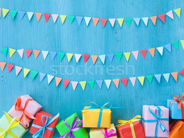 Colorful little presents Stock photo © BarbaraNeveu