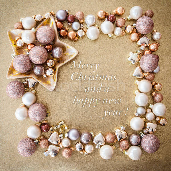 Christmas decorations Stock photo © BarbaraNeveu