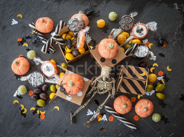 Stok fotoğraf: şekerleme · halloween · şeker · mutlu · gıda · sonbahar