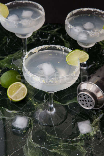 Ice cold Margarita Cocktails Stock photo © BarbaraNeveu