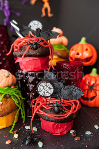 Colorful treats for Halloween Stock photo © BarbaraNeveu