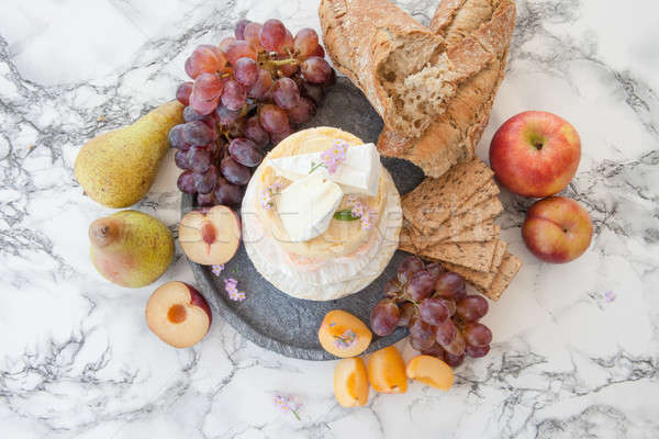 Soft fresche frutti pane formaggio Foto d'archivio © BarbaraNeveu