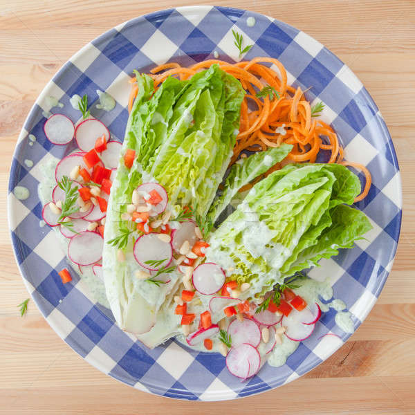 Fresh salad with radish Stock photo © BarbaraNeveu