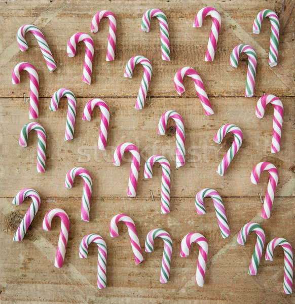 Candy canes for christmas Stock photo © BarbaraNeveu