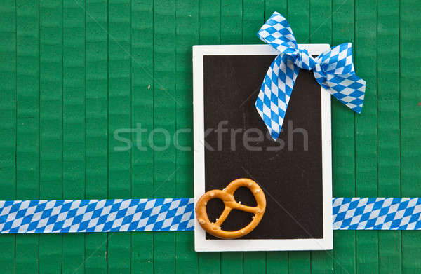 Little chalkboard on green  Stock photo © BarbaraNeveu