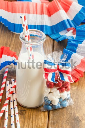 Foto stock: Pequeno · baunilha · creme · queijo