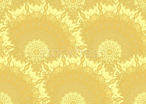 Mandala Seamless Pattern Stock photo © barsrsind