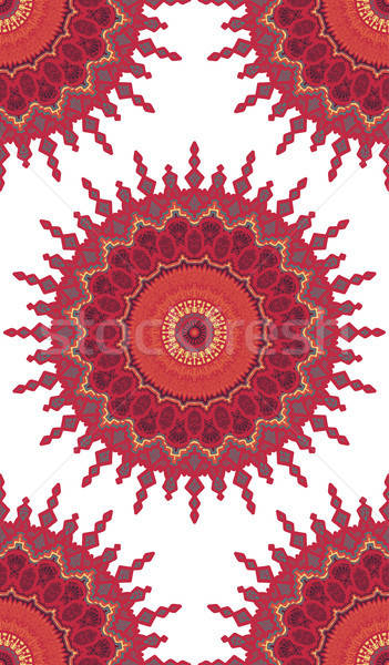 Mandala altın Arapça Hint Stok fotoğraf © barsrsind