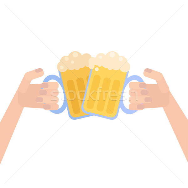 Octoberfest poster Stock photo © barsrsind