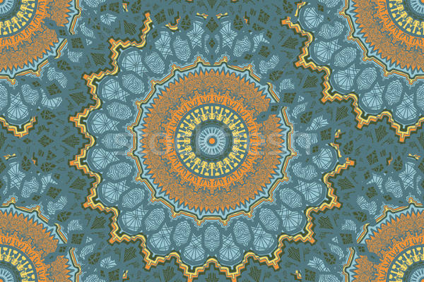 Mandala Seamless Pattern Stock photo © barsrsind