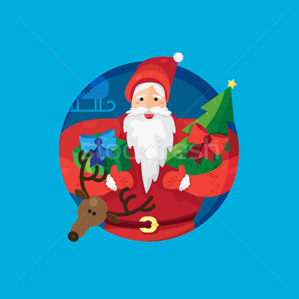 Christmas Santa Claus Stock photo © barsrsind