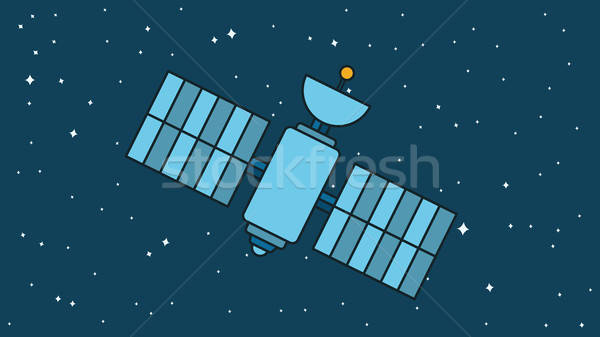 Modern Cosmos Satellite Stock photo © barsrsind