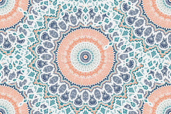 Mandala altın Arapça Hint Stok fotoğraf © barsrsind