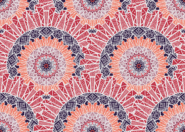 Mandala Hand gezeichnet arabisch indian Türkisch Stock foto © barsrsind