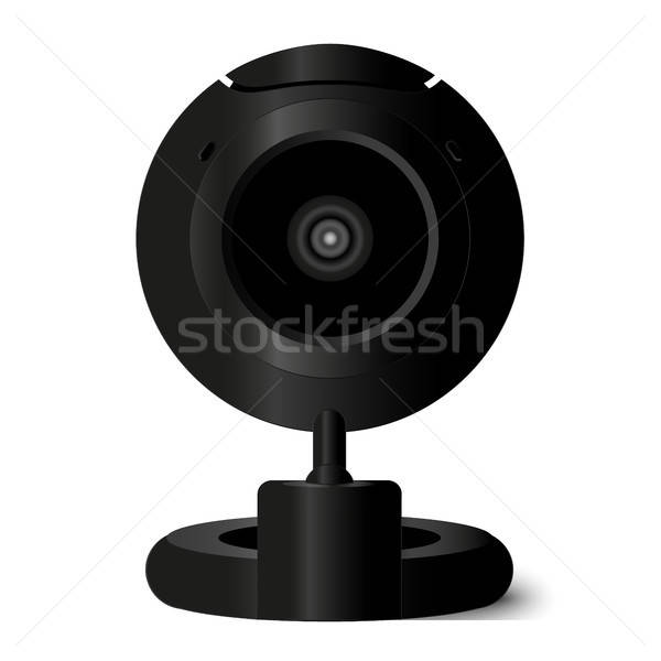 Web aparat foto calculator blocnotes vector Imagine de stoc © barsrsind