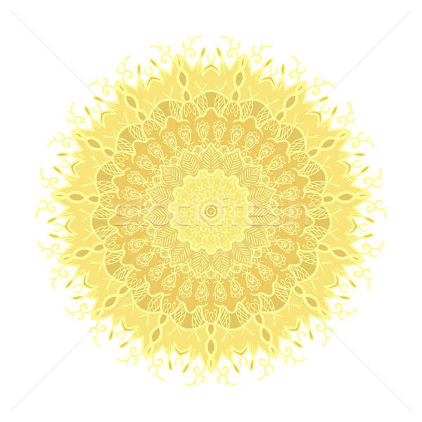 Mandala Line Template  Stock photo © barsrsind