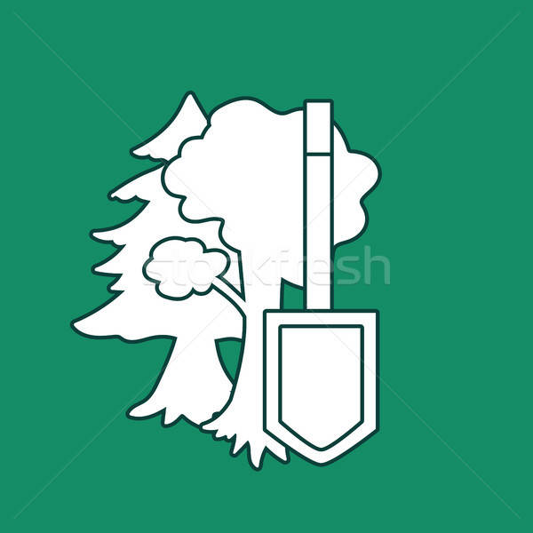 Stock photo: Environment Protection Icon