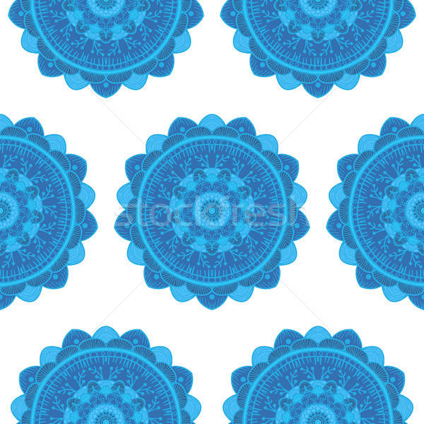 Mandala Seamless Pattern Stock photo © barsrsind