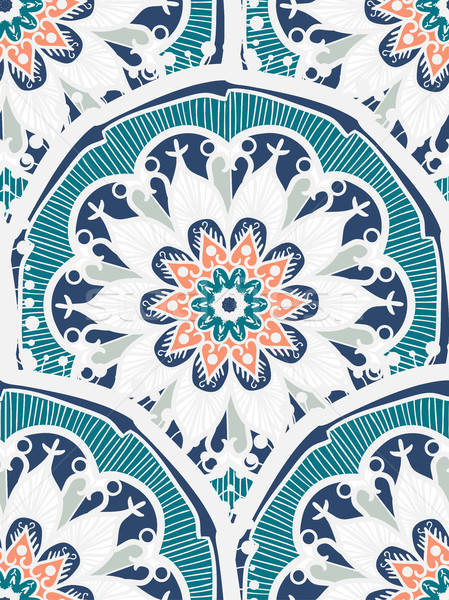 Mandala Seamless Pattern Stock photo © barsrsind