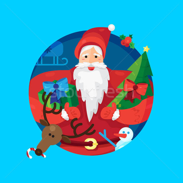 Christmas Santa Claus Stock photo © barsrsind