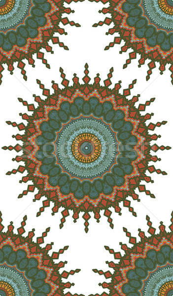 Mandala altın Arapça Hint Stok fotoğraf © barsrsind