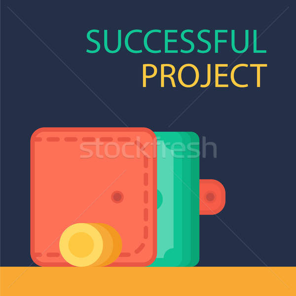 Successful Project Banner Stock photo © barsrsind