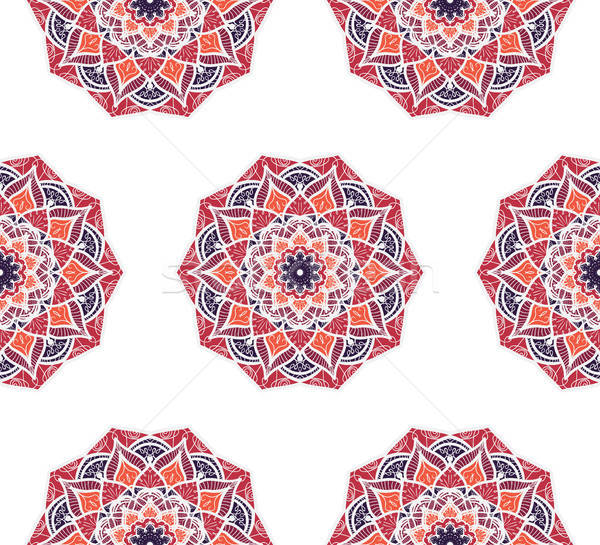 Mandala Seamless Pattern Stock photo © barsrsind