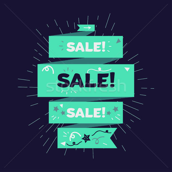 Advertising Sale Banner Stock photo © barsrsind