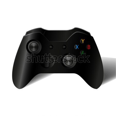 Game-Controller Joystick Spiel trösten Gamepad Technologie Stock foto © barsrsind