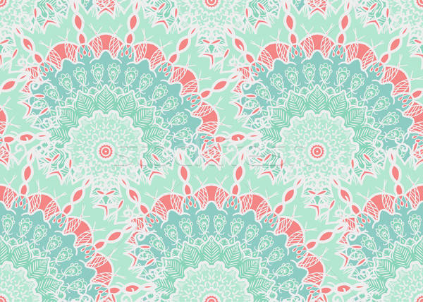 Mandala Seamless Pattern Stock photo © barsrsind