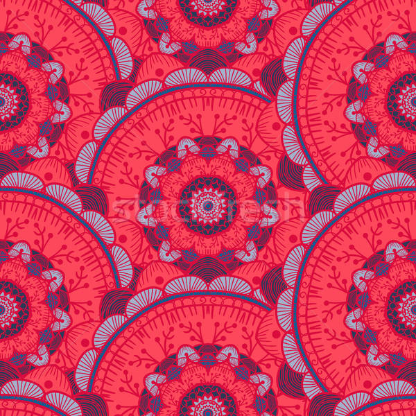 Mandala Seamless Pattern Stock photo © barsrsind