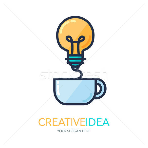 Creative Success Idea Logo Stock photo © barsrsind
