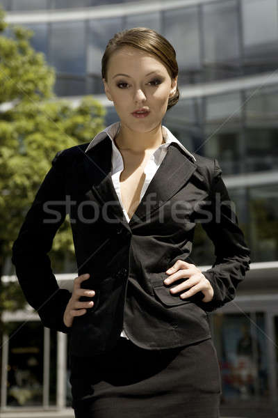 young businesswoman Stock photo © bartekwardziak