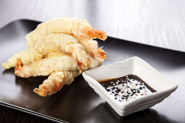 shrimp tempura Stock photo © bartekwardziak